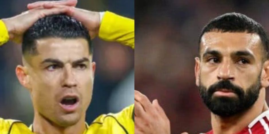 رونالدو يثير تفاعلًا واسعًا بعد إحتمالية انضمام محمد صلاح إلى النصر السعودي
