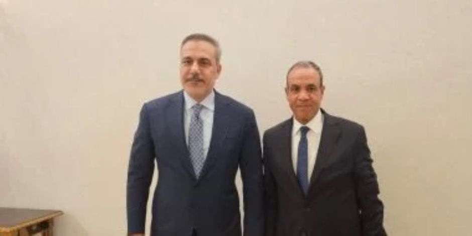 وزير الخارجية يبحث مع نظيره التركي العلاقات الثنائية وتنسيق جهود خفض التصعيد