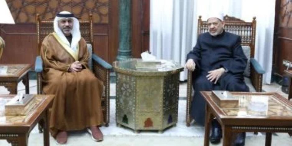 شيخ الأزهر يستقبل السفير الإماراتى لبحث تعزيز التعاون المشترك