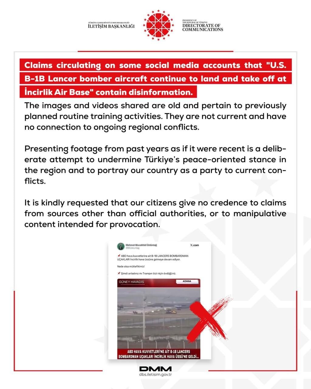 تركيا تنفى استخدام قواعدها الجوية فى حرب إيران وتؤكد : صور قديمة لتدريبات روتينية