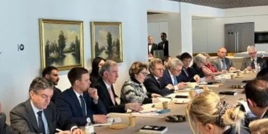 سفير مصر ببروكسل يستضيف اجتماعا للسفراء العرب مع سفراء دول الاتحاد الأوروبى