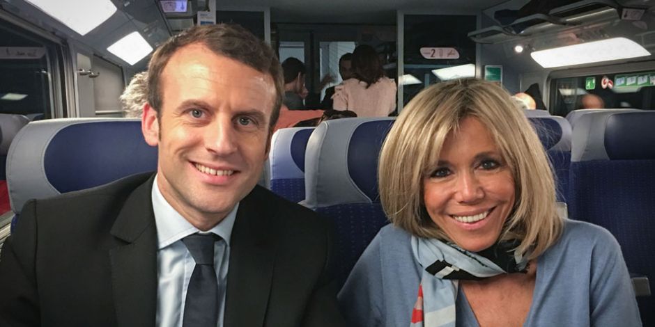 ماكرون لـ ترامب : تصريحاتك عن ضربى من زوجتى " لا تستحق ردا "