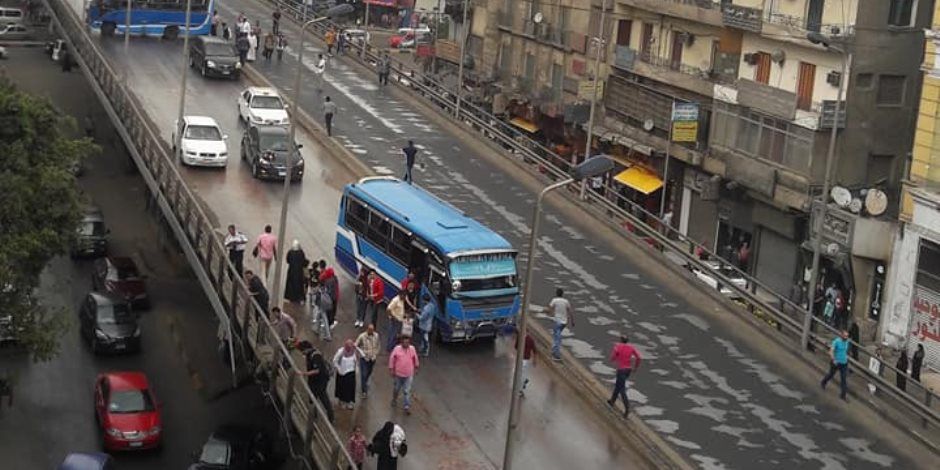 غلق جزئى لكوبرى الدقى فى الاتجاه القادم من ميدان الأورمان لشارع البطل