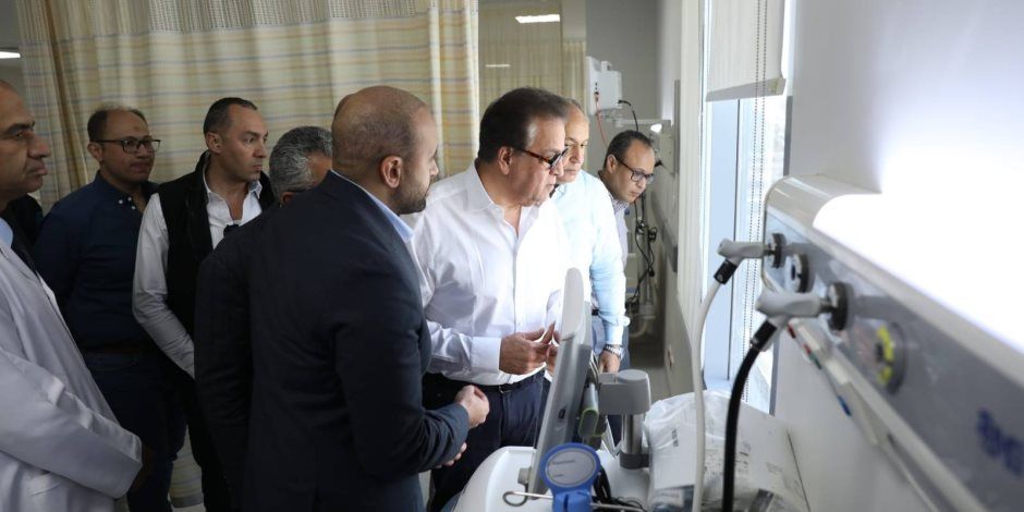 وزير الصحة يتفقد مستشفى بولاق الدكرور بنسبة تنفيذ 100% ومشروع بولاق أبو العلا