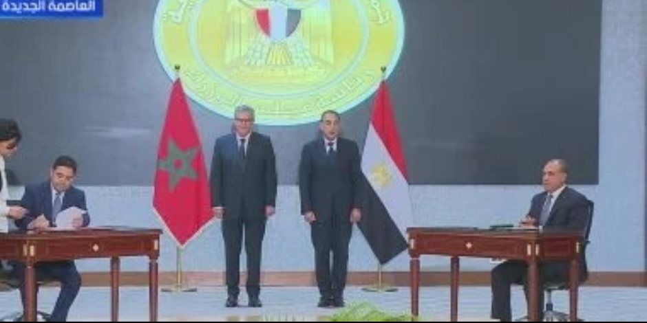 وزير الخارجية ونظيره المغربي يوقعان مذكرات تعاون بمجالات الإسكان والصحة والسياحة