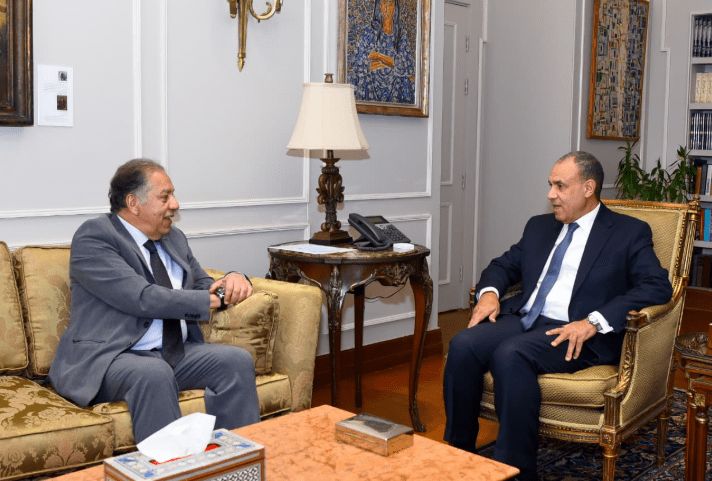 وزير الخارجية يبحث مع شريف الجبلي تعزيز التواجد المصري في القارة الأفريقية
