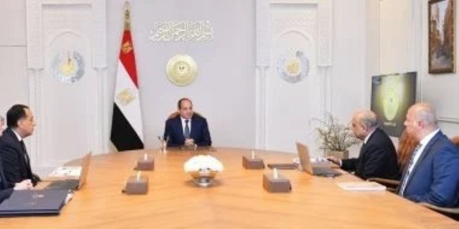 الرئيس السيسى يؤكد ضرورة التوسع المدروس فى مشروعات الطاقة الجديدة والُمتجددة