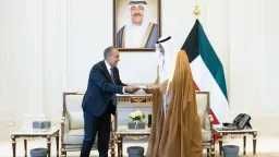 وزير الخارجية يلتقي مع الشيخ صباح خالد الحمد...