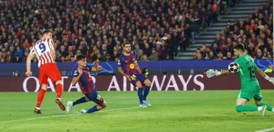 برشلونة يخسر في ملعبه أمام أتلتيكو
