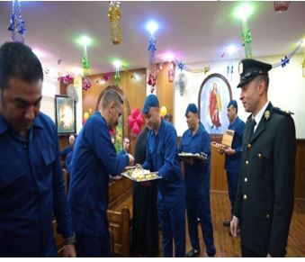 مراكز الإصلاح تستقبل عدداً من رجال الدين المسيحى لمشاركة النزلاء المسيحيين الإحتفال بعيد القيامة المجيد