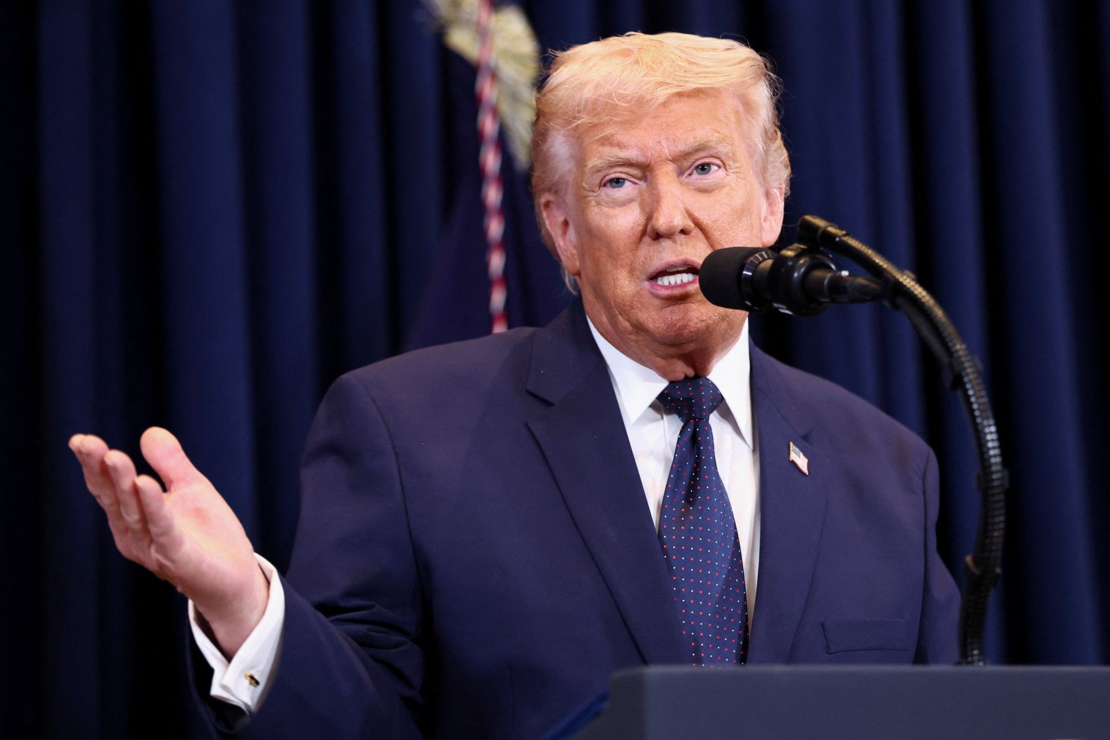 دونالد ترامب: الولايات المتحدة لم تنته بعد ولا...