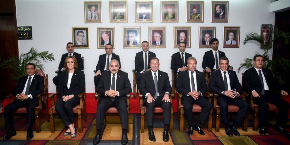 إنتهاء اجتماع مجلس إدارة النادى الأهلي وغياب الخطيب