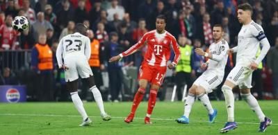 بايرن وأرسنال إلى نصف نهائي الأبطال