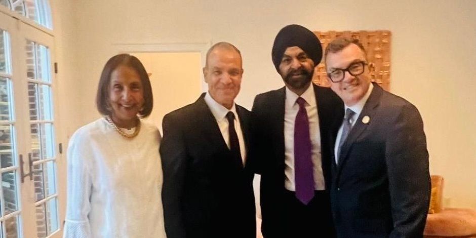 وزير الخارجية يلتقي رئيس مجموعة البنك الدولي