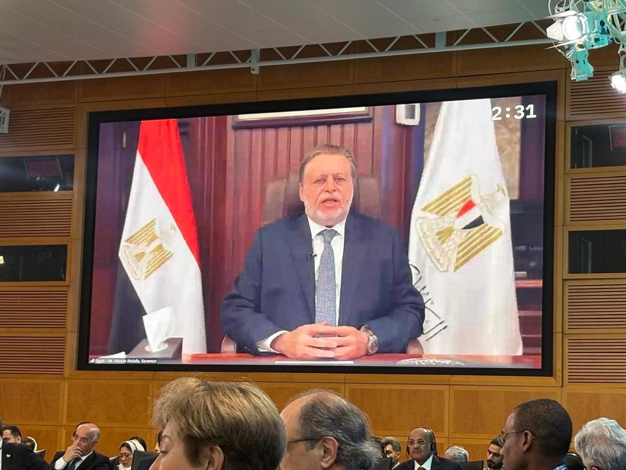 محافظ المركزي: الالتزام بسعر الصرف المرن سمح بامتصاص الصدمات الخارجية