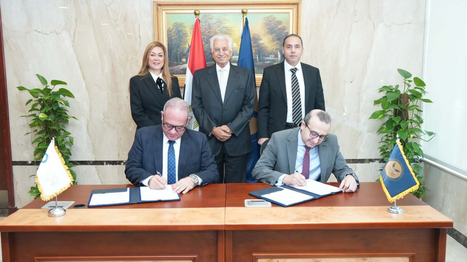 الرقابة المالية توقّع بروتوكول تعاون مع الأكاديمية العربية للعلوم الإدارية لتوفير برامج دراسات عليا متخصصة