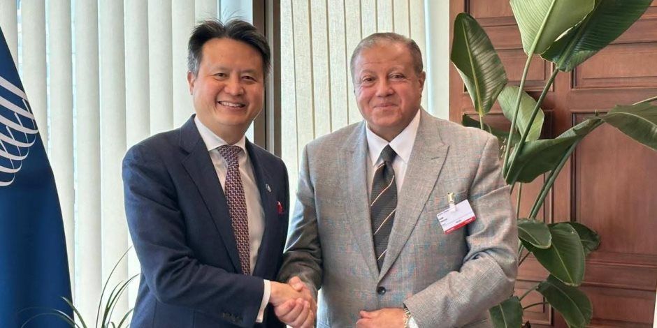 رئيس الجهاز المصري للملكية الفكرية يلتقي المدير العام للويبو بجنيف