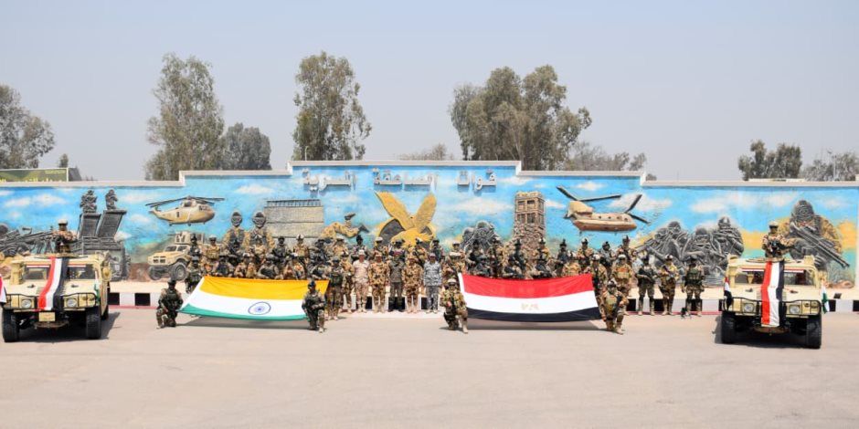 ختام فعاليات التدريب المصرى الهندى المشترك " إعصار- 4 "