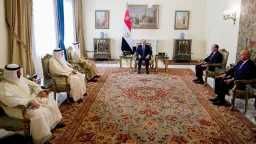 الرئيس السيسي يستقبل وزير خارجية دولة الكويت