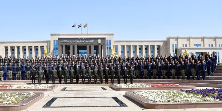 الأكاديمية العسكرية المصرية تنظم حفل إنتهاء دورة التعايش لطلبة أكاديمية الشرطة