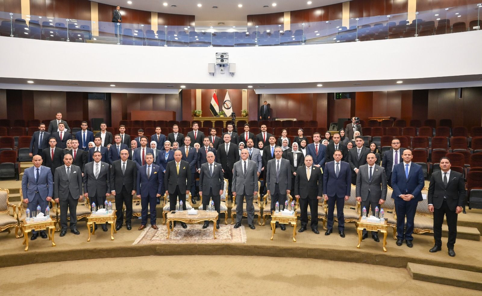 النائب العام يستقبل رئيس جامعة المنصورة ووفدًا من قياداتها وطلابها في ختام البرنامج التدريبي للتعريف بدور النيابة العامة