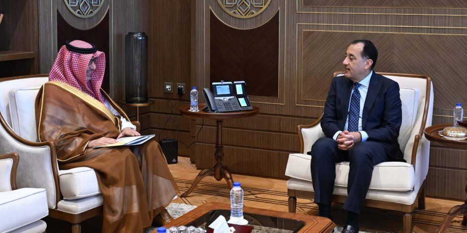 رئيس الوزراء يستقبل سفير خادم الحرمين الشريفين لدى مصر لبحث تعزيز التعاون المشترك