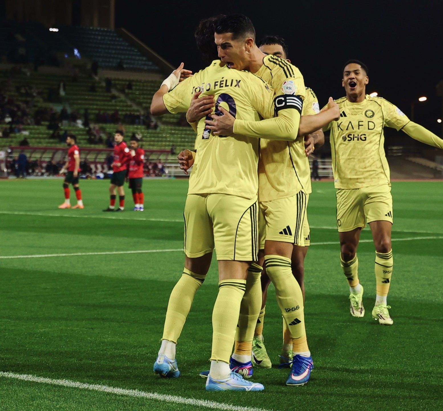 النصر يواجه الأهلي القطري في نصف نهائي دوري...