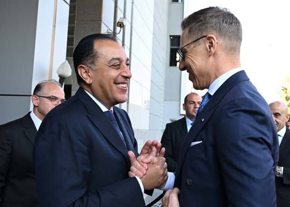 مدبولي: نستهدف زيادة التبادل التجاري مع فنلندا وتوسيع التعاون في التعليم والاتصالات والطاقة الخضراء