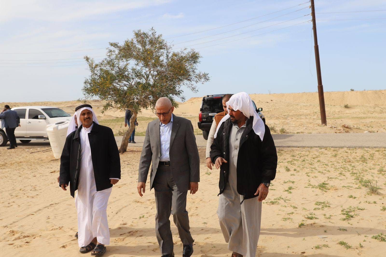 "مجاور" الدولة بكافة مؤسساتها تبذل جهودًا كبيرة في تنمية وتعمير سيناء.. تنفيذ مشروعات تنموية وخدمية بمختلف القطاعات ( صور)