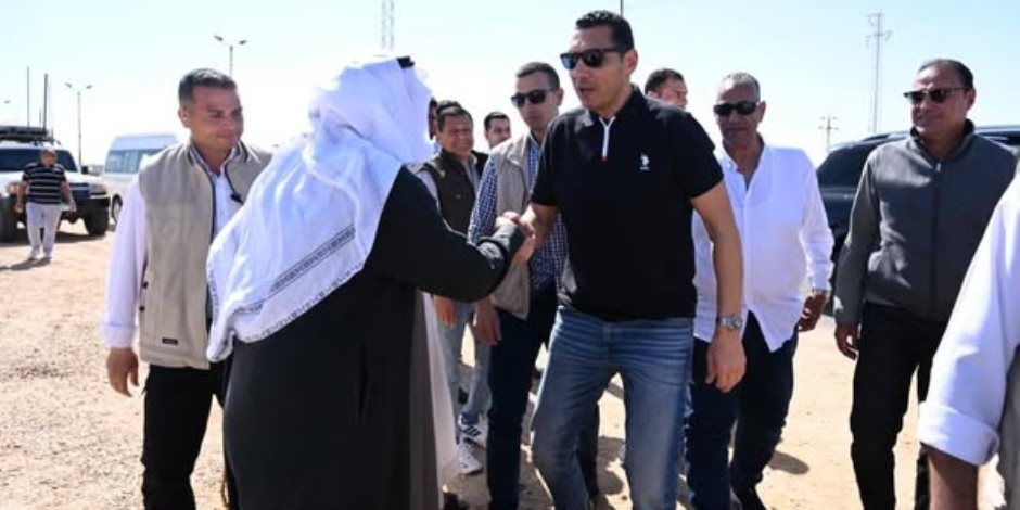 وزير الشباب والرياضة يتفقد مركز شباب الشهداء بمحافظة شمال سيناء ويوجه بسرعة التنفيذ