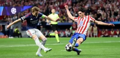 التعادل يحسم قمة أتلتيكو وأرسنال