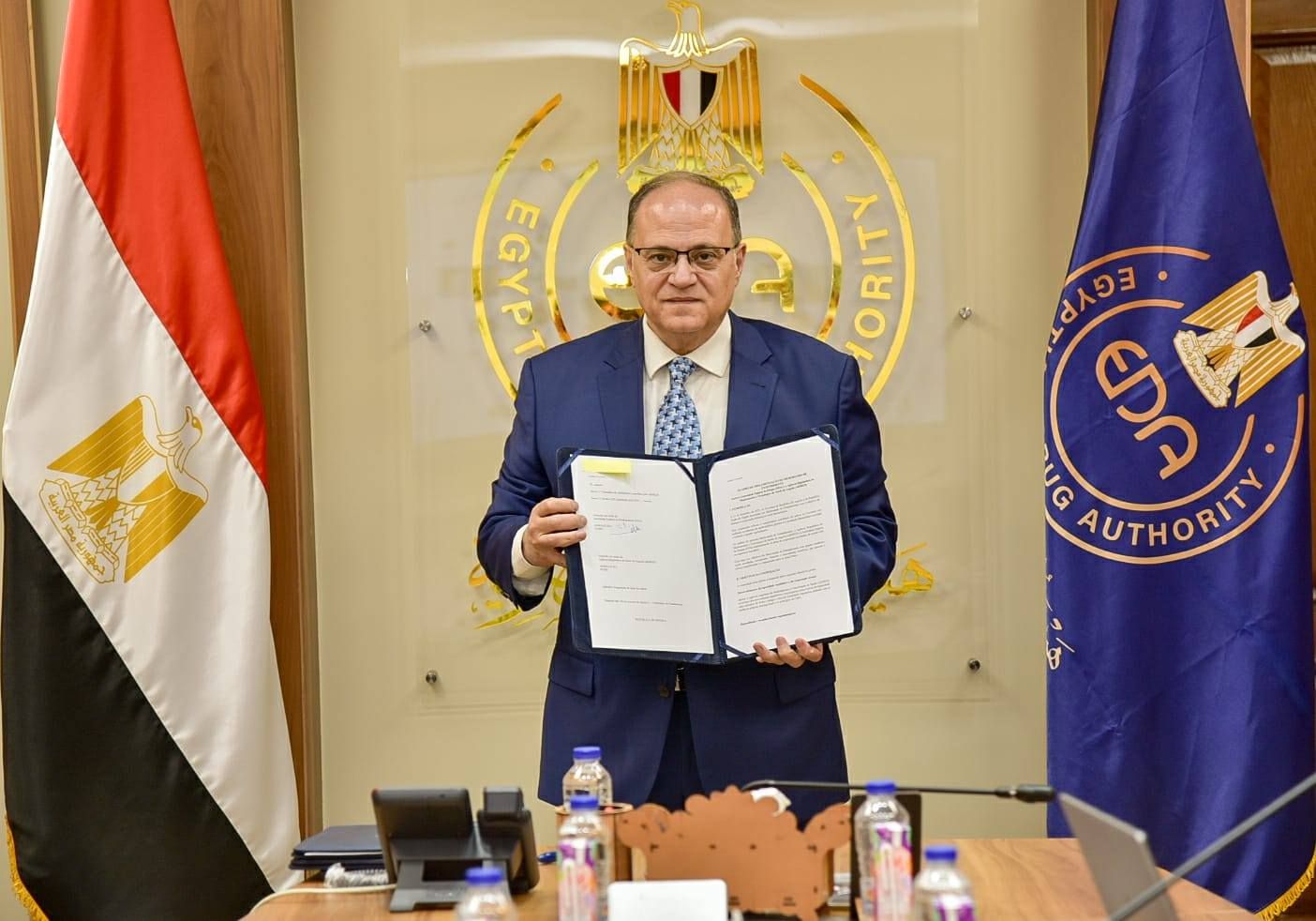 هيئة الدواء توقع الإطار التنفيذي لمذكرة تفاهم مع الجهة التنظيمية الأنجولية لتعزيز التعاون الدوائي