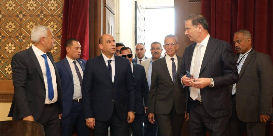 علاء فاروق يستقبل وزيري العمل والمجالس النيابية ومحافظ الجيزة في جولة تفقدية للمتحف الزراعي