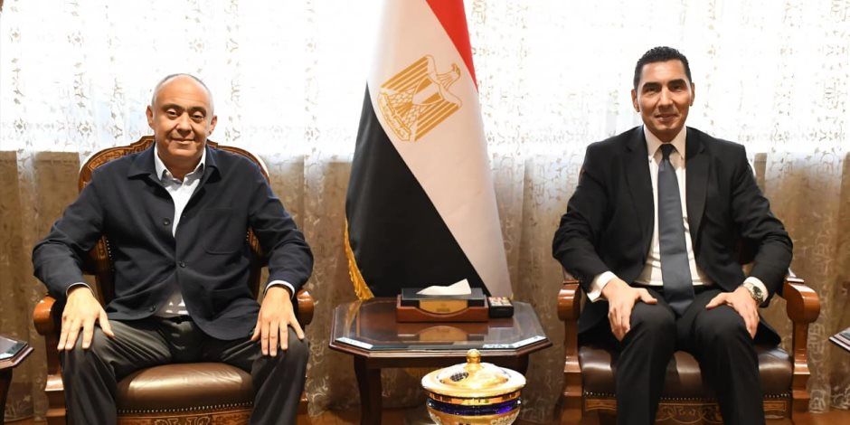 وزير الشباب والرياضة يلتقي رئيس الشركة المتحدة للرياضة لبحث أوجه التعاون المشترك
