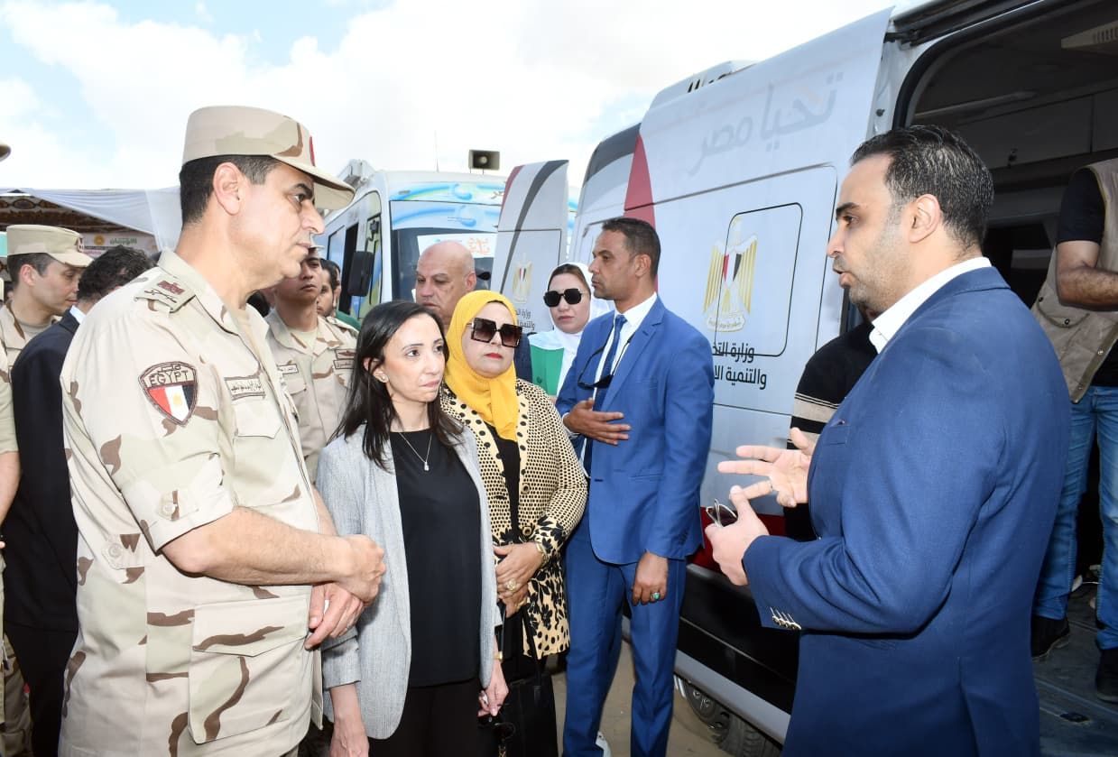 المنطقة الشمالية العسكرية تنفذ عدداً من الفعاليات المجتمعية بالتعاون مع صندوق تحيا مصر ومؤسسات مدنية (صور)