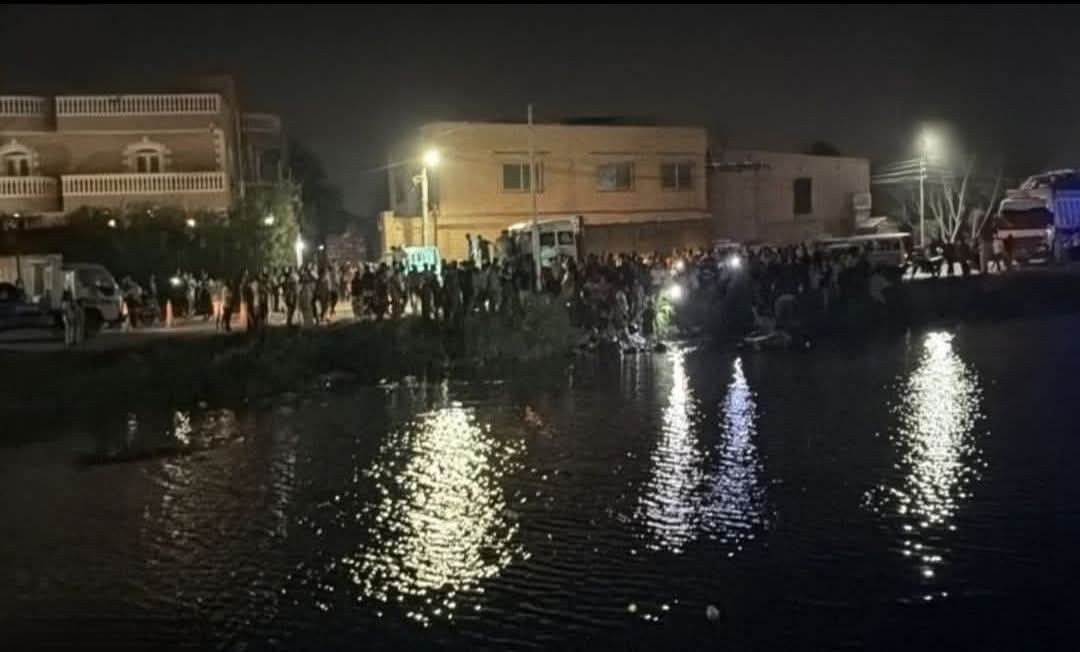 انقلاب سيارة يستقلها عدد من الأشخاص في ترعة المريوطية بالبدرشين (3)