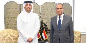 وزير الخارجية يستقبل رئيس مجلس الوزراء وزير خارجية قطر لبحث العلاقات الثنائية والتطورات الإقليمية