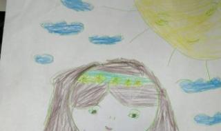 الطفلة مريم ست سنوات تشارك اليوم السابع لوحة فنية