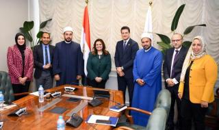 وزيرة الهجرة تستقبل وفدا من الأزهر الشريف لبحث التعاون في توعية المصريين...