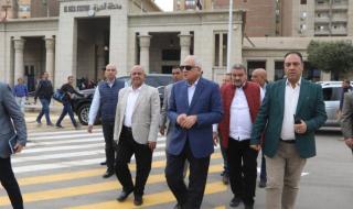 محافظ الجيزة يتفقد أعمال التطوير بمحيط المشروعات القومية بعدد من المناطق