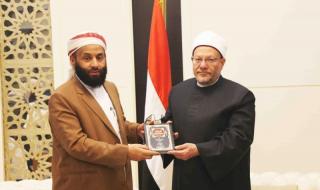 مفتي الجمهورية يستقبل وزير الأوقاف اليمني لبحث تعزيز التعاون الإفتائي