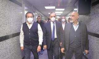 وزير الصحة يتفقد مستشفى العبور للتأمين الصحي بكفر الشيخ