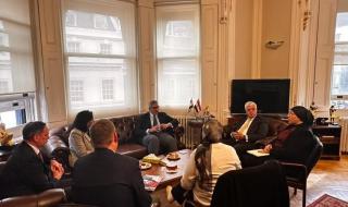 وزير التعليم العالي يبحث مع وفد جامعتي إسكس وباث البريطانية سُبل تعزيز...