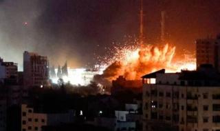 إعلام فلسطيني: الاحتلال ينسف عدة منازل ومبان شمال مخيم النصيرات