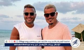 رامي صبري برفقة الهضبة عمرو دياب: "أسطورة الموسيقى"