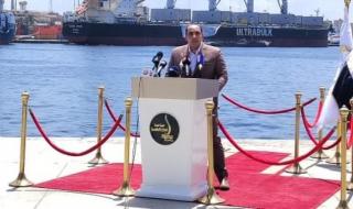 وزارة النقل: نستهدف الوصول إلى 100 كيلو أرصفة بالموانئ