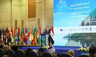 انطلاق أسبوع القاهرة السابع للمياه المنعقد تحت عنوان ”المياه والمناخ : بناء...