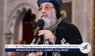 البابا تواضروس الثاني يشيد بجهود السيسي لحفظ حقوق الشعب الفلسطيني: “مصر منارة السلام”