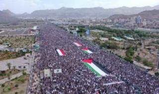 أخبار اليمن : حشد مليوني بصنعاء تحدياً للعدو الإسرائيلي