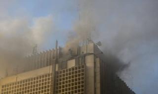 لجنة ثلاثية من أساتذة الهندسة لمعاينة مباني سنترال رمسيس لبيان حالتها حفاظاً علي الأرواح